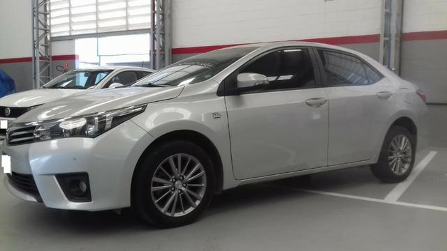 Toyota Corolla xei at muito novo, bancos de couro bege claro, um luxo de carro - Foto 3