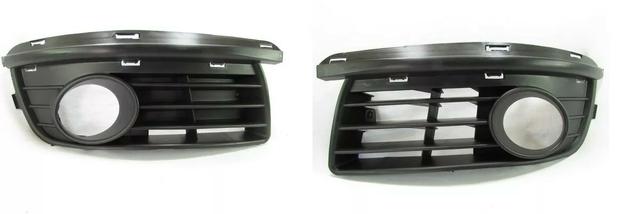 Par Moldura Grade Farol Milha Jetta 2007 2008 09 2010 c/furo