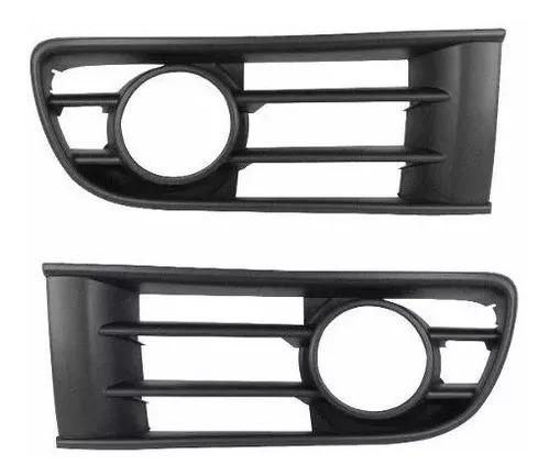 Par Grade Moldura Farol Milha Polo 2003 2004 05 2006 C/ Furo