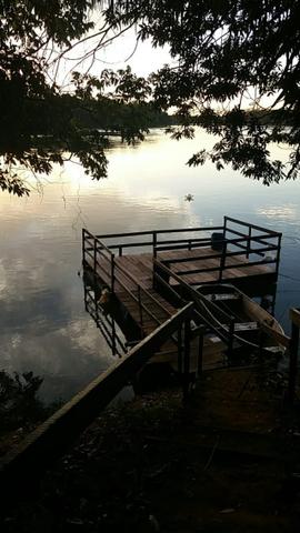 Chácara dentro da cidade,beira do Rio Cuiabá,casa grande,quiosque, deck p pesca,tanque. - Foto 17