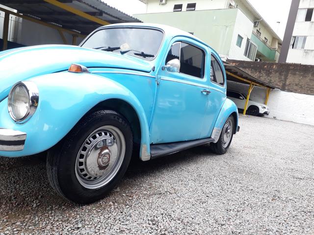 Vendo fusca 75 azul - Foto 4