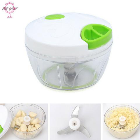 Mini Processador Manual Alimentos Triturador 3 Laminas - Foto 5