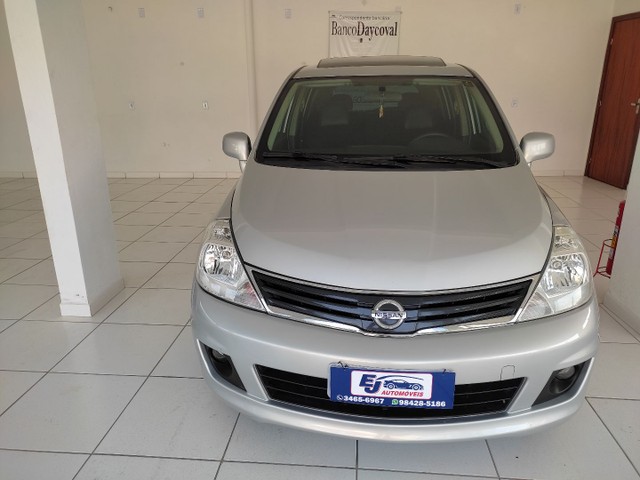 NISSAN TIIDA 2013 AUTOMÁTICO TETO COURO