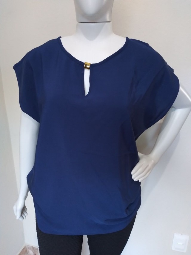 Blusa feminina viscolinho GG  - Foto 2