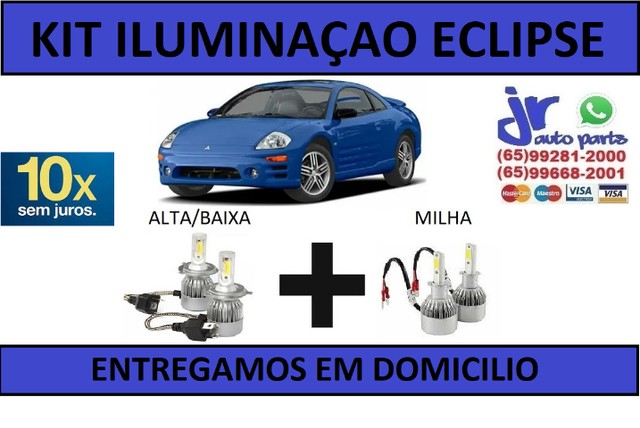 Kit Lampada Ultra LED Eclipse 6000K 12V 24V