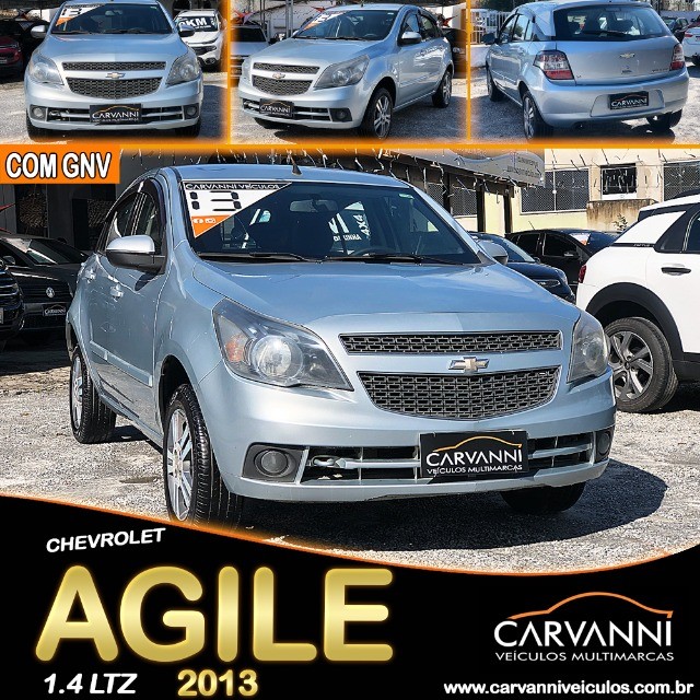 CHEVROLET AGILE LTZ 1.4 COM GNV