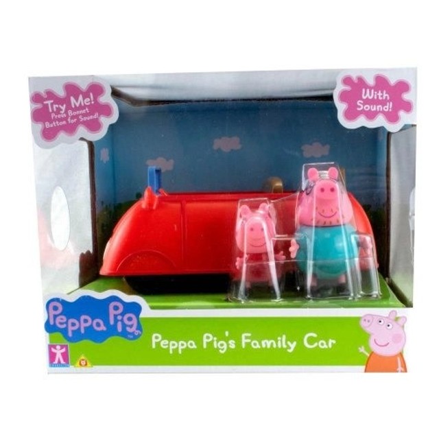 Peppa Pig Veículo Com Boneco Carro Da Família Sunny - Foto 2