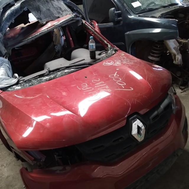 Kwid Zen 1.0 2019 Retrovisor Airbag Capo Motor Porta Farol Cambio Sucata - Foto 3