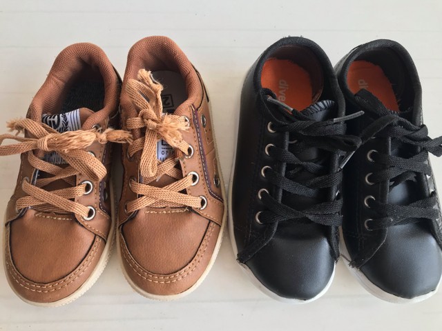 Sapato infantil tamanho 22 e 25 - Artigos infantis - Satuba 1003577562 | OLX