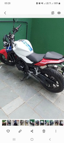 Cb 500 f  ano 2017 com Abs 