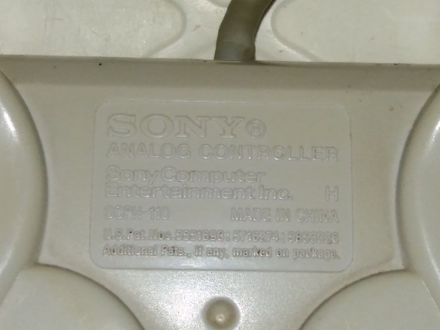 Controle Psone Ps1 Analógico Original Sony Série H Leia a Descrição