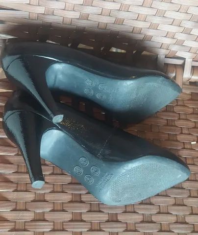 Sapato Verniz Preto  Zutti - Foto 3