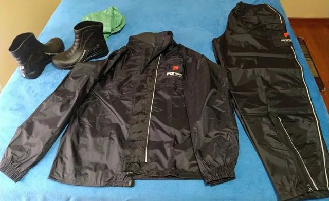 Roupa de chuva e botas - Novo.  - Foto 3