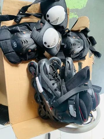 Patins inline semi profissional oxer  tamanho 42 - Foto 6