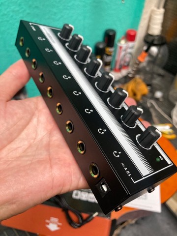 amplificador de fone para retorno monitor de ouvido - Foto 4