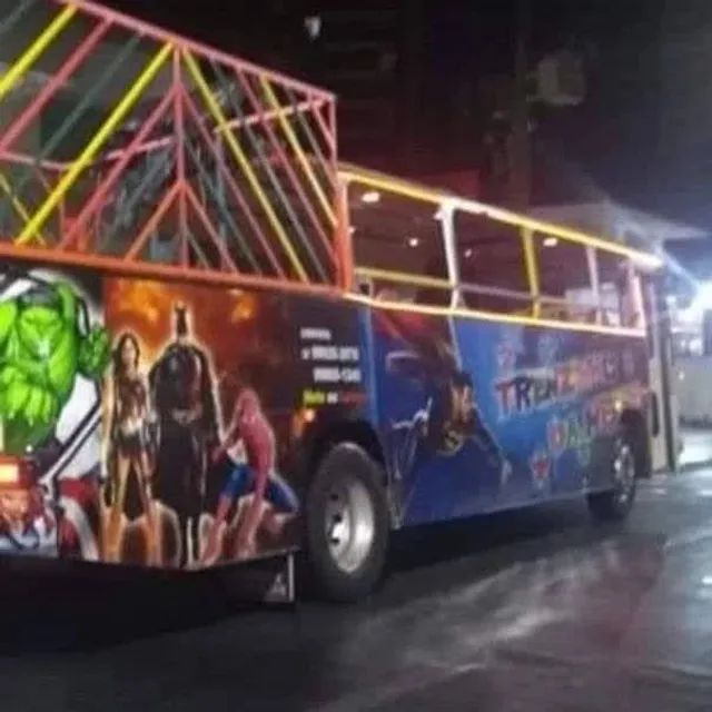 Trenzinho da alegria - Ônibus - Parque Santa Helena, Campos dos Goytacazes  1247853043