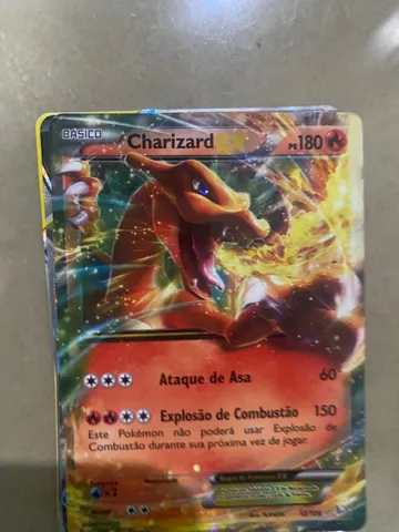 Carta Pokémon Charizard Ultra Raro Celebrações + Brindes em Promoção na  Americanas