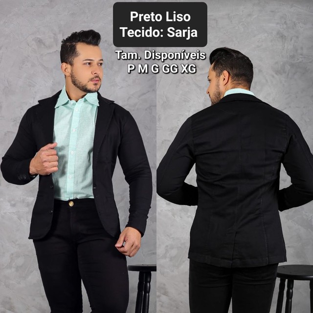 Blazer Masculino Super Slim  - Foto 4