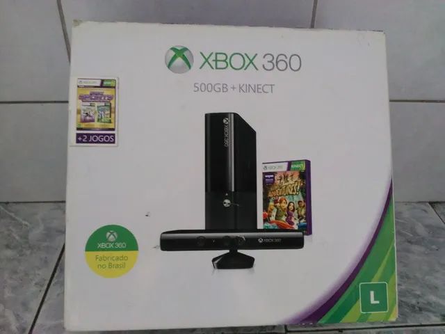 XBOX 360 + Kinect + jogo - Videogames - Piedade, Rio de Janeiro