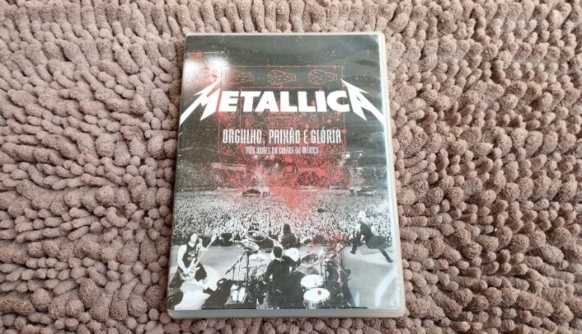 DVD Metallica Orgulho, Paixão e Glória