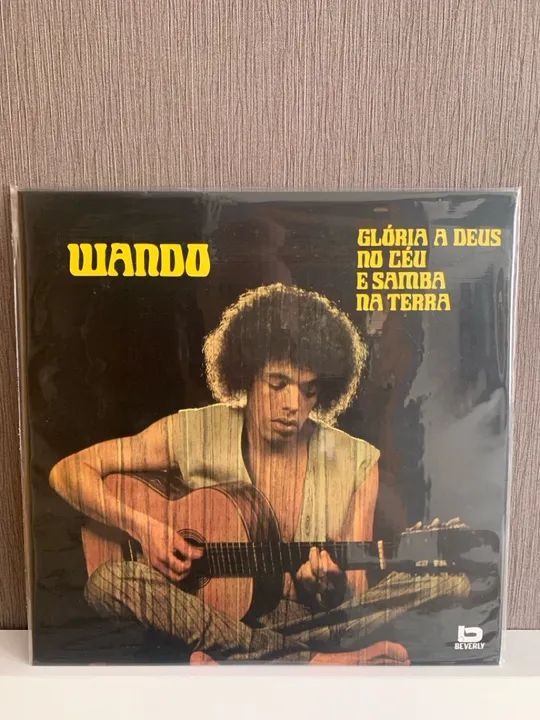 Vinil Wando - Glória A Deus No Céu E Samba Na Terra  - Foto 2