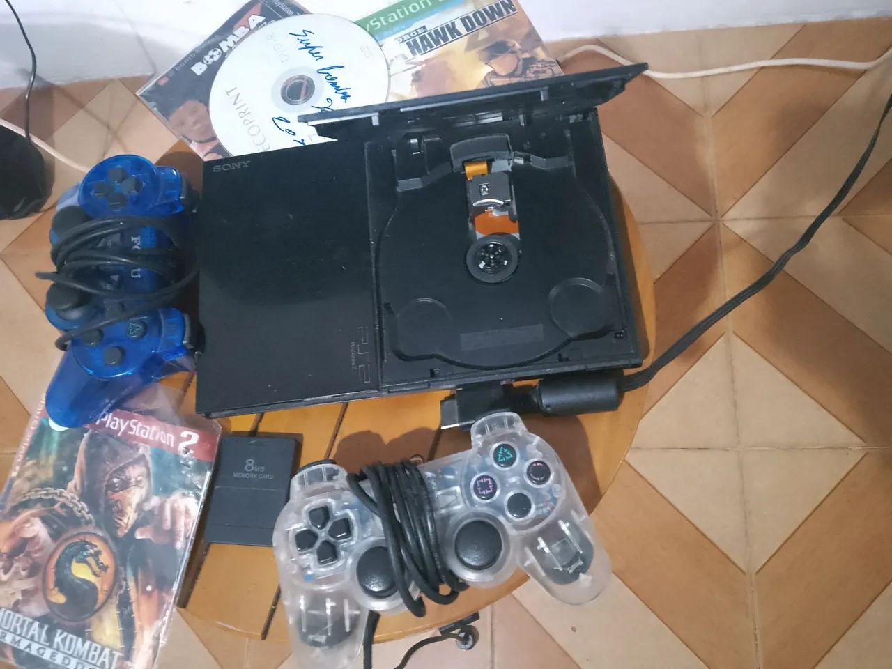 Playstation 2 completo desbloqueado 2 controles 11 jogos( aceito pix e  cartão) - Consoles de Vídeo Game - Nova Cidade, São Gonçalo 1324429013 | OLX