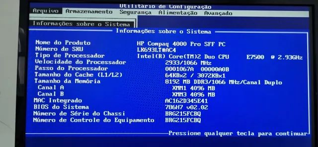 Vendo Computador Completo Pc HP Compac 4000 Pro Intel Core - Foto 4
