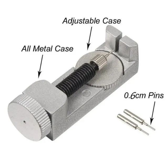 Ferramenta de ajuste de pulseira para relógios em metal