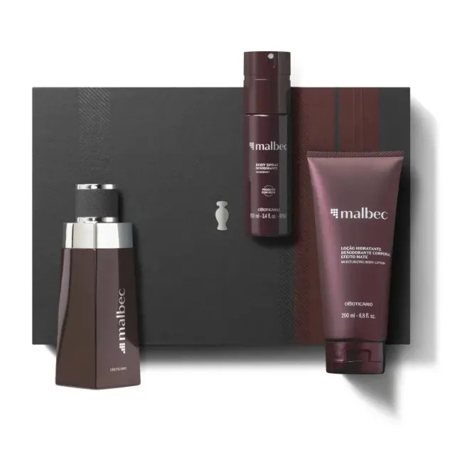 Kit Boticário Malbec (3 itens)