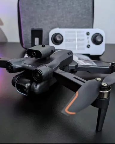 DRONE COM SENSOR DE OBSTÁCULOS, AJUSTE ELÉTRICO DA CÂMERA, MOTORES BRUSHLEERS, NOVO! - Foto 2