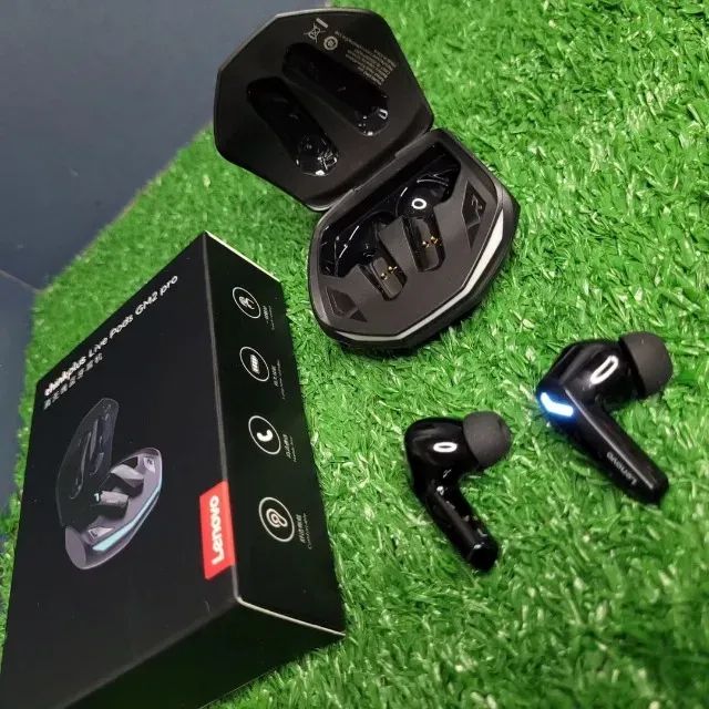 Fone Gamer Lenovo GM2 PRO Preto Bluetooth 5.3 Original Novo Na Caixa (Lançamento Lacrado) - Foto 5