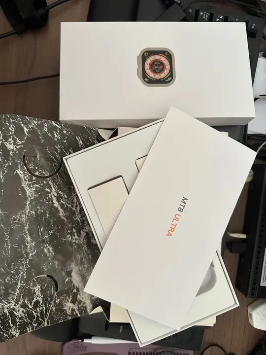 Relógio inteligente Apple Watch MT8 Ultra 49MM Black - Foto 6