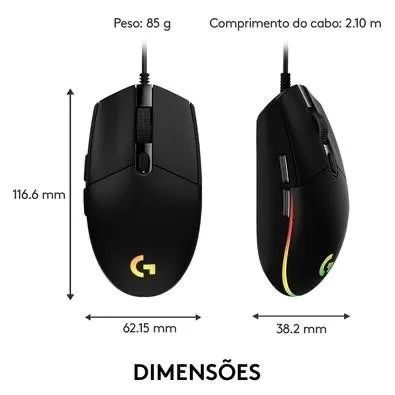 Mouse logitech G203 - Foto 2