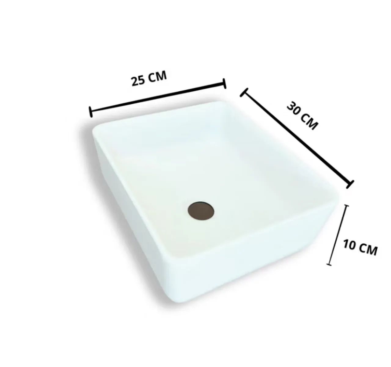 Cuba Para Banheiro De Sobrepor Tulipa - Foto 3