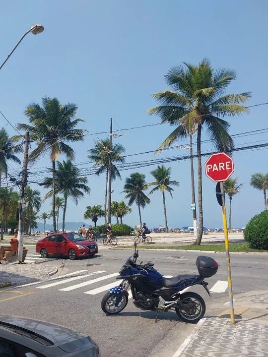 Kitnet **Pé na Areia e Vista Mar** Guilhermina-Praia Grande - Foto 8