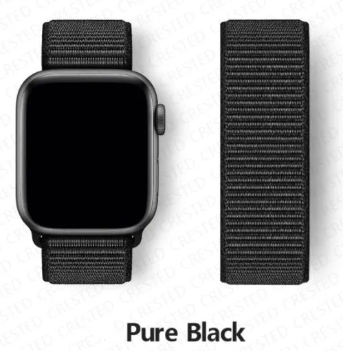 Pulseira Nylon com velcro pra AppleWatch 42 a 49mm Promoção