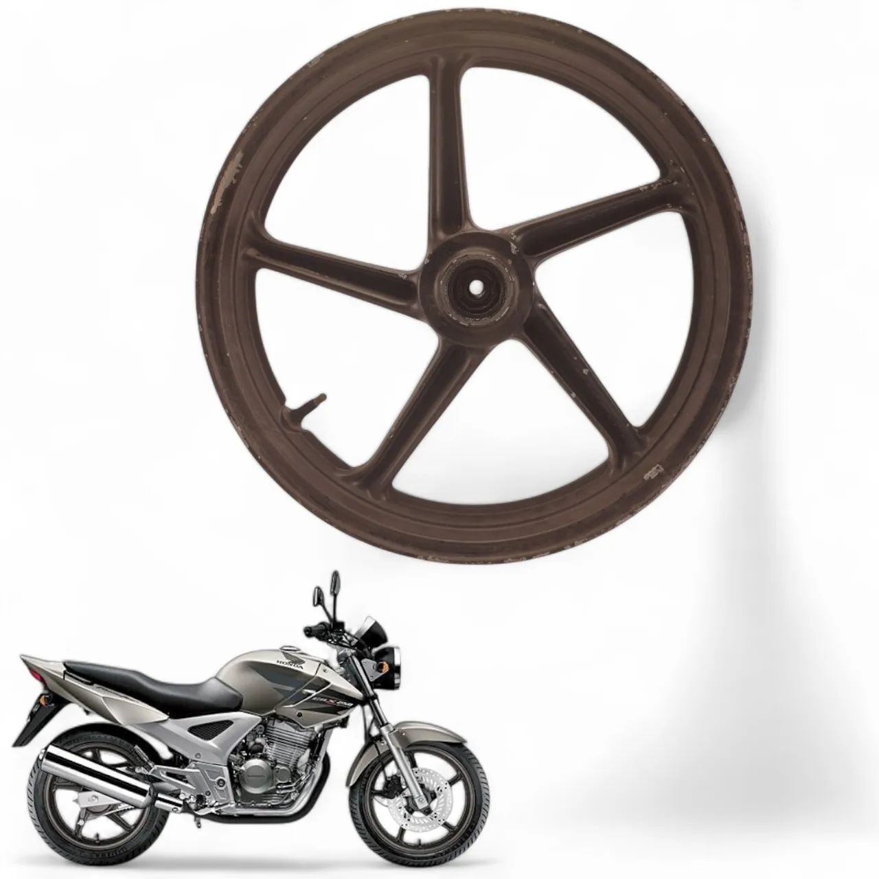 Roda Dianteira Honda Cbx 250 Twister 2004
