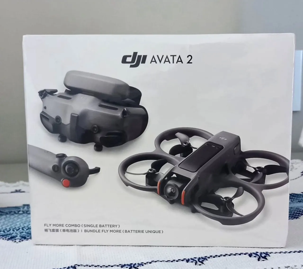 Drone DJI Avata 2 Novo - Fly More Combo