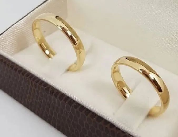 Alianças Personalizadas Compromisso Gravação+ Anel+ Garantia  - Foto 4