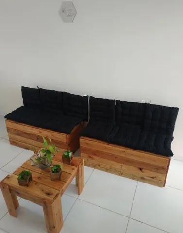 Recanto dos Paletes, fabricamos móveis rústicos de Pallet e pinus. - Foto 2