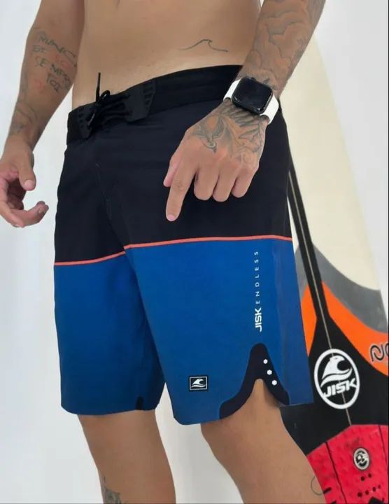 Bermuda Boardshorts <br>Praia Surf Jisk - Foto 2