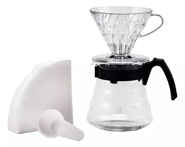 Conjunto V60 02 Craft Coffee Maker Hario - 600ml