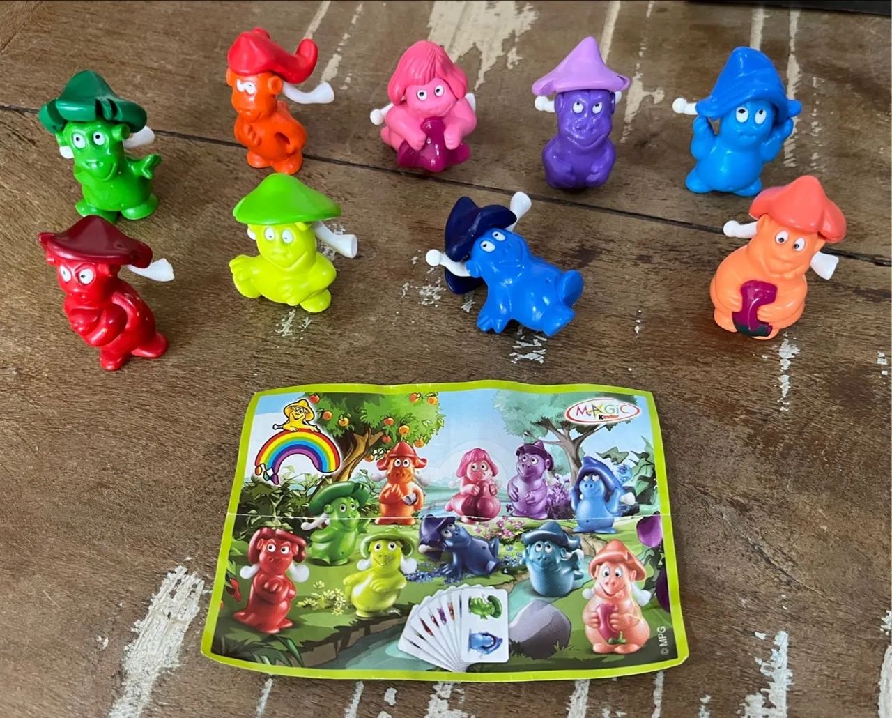 Coleção rara Kinder Ovo