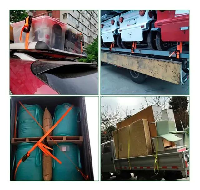 cinta para carga com catraca aiker aci-150 2000kg - Foto 4