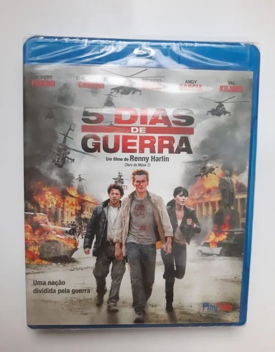 Blu-ray 5 Dias de Guerra (LACRADO)