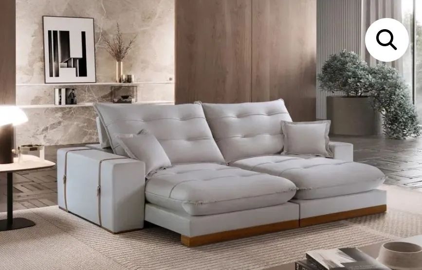 Sofá Retrátil de Luxo! Pronta Entrega!