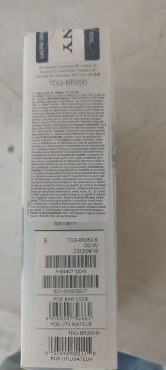 Vendo um óculos 3 D Sony novo  - Foto 3