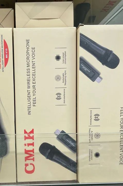 Microfone sem fio Wirelees Profissional Cmik MK-V10