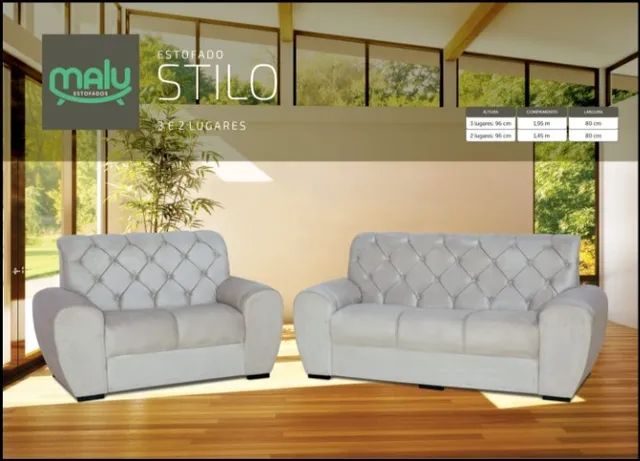 este jogo de sofa é pra quem gosta de sofa grande  - Foto 2