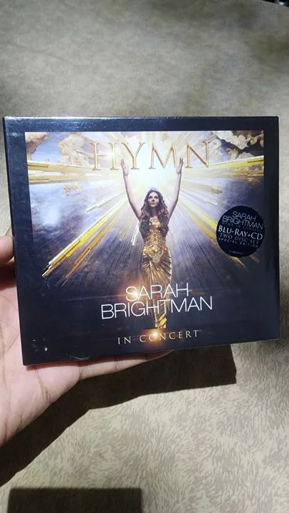 Blu-ray + CD Sarah Brightman Hymn In Concert  Lacrado 